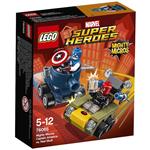 LEGO Marvel Super Heroes (76065). Mighty Micros: Captain America contro Teschio Rosso