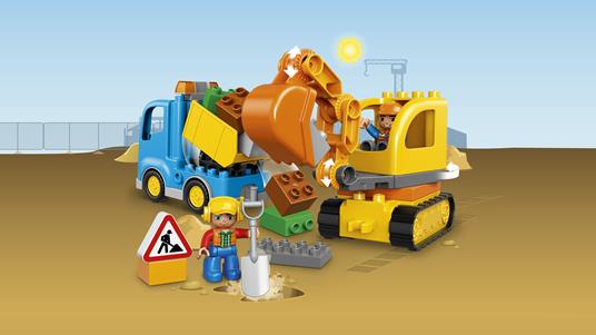 LEGO Duplo (10812). Camion e scavatrice cingolata - 6