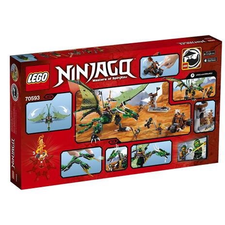 LEGO Ninjago (70593). Dragone NRG verde - 12