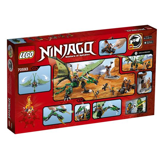 LEGO Ninjago (70593). Dragone NRG verde - 12