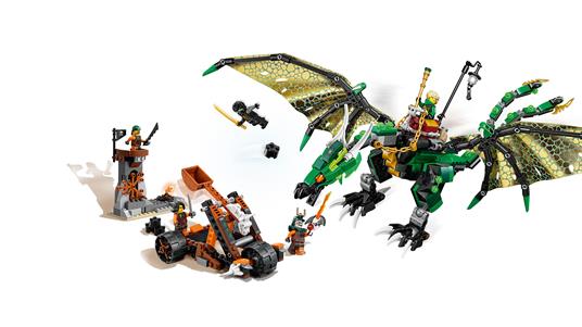 LEGO Ninjago (70593). Dragone NRG verde - 3