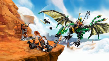 LEGO Ninjago (70593). Dragone NRG verde - 5