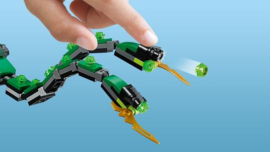 LEGO Ninjago (70593). Dragone NRG verde - 8