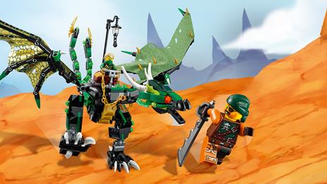 LEGO Ninjago (70593). Dragone NRG verde - 10