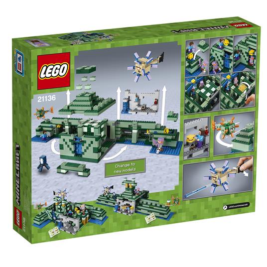 LEGO Minecraft (21136). Monumento oceanico - 12