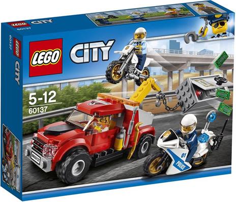 LEGO City Police (60137). Autogrù in panne - 4