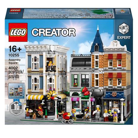LEGO Creator 10255 Piazza dell’Assemblea, Modellino da Costruire di Edificio Modulare a 3 Piani, Set da Collezione per Adulti - 2