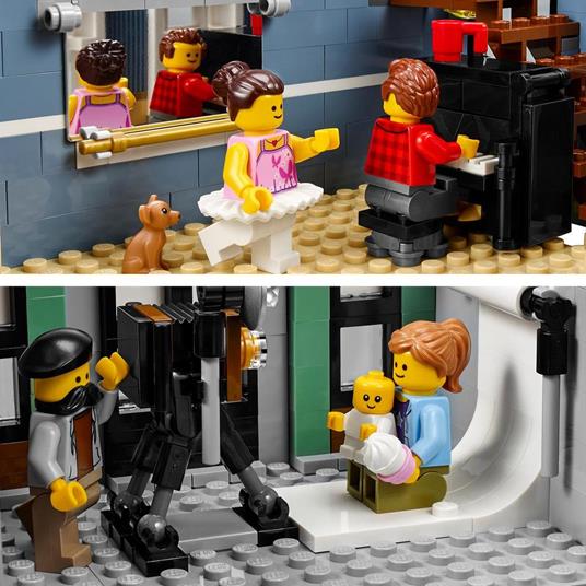 LEGO Creator 10255 Piazza dell’Assemblea, Modellino da Costruire di Edificio Modulare a 3 Piani, Set da Collezione per Adulti - 7