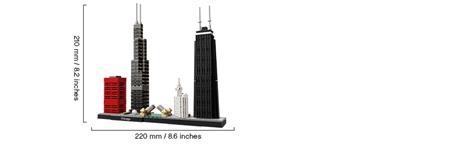 LEGO Architecture (21033). Chicago - 10