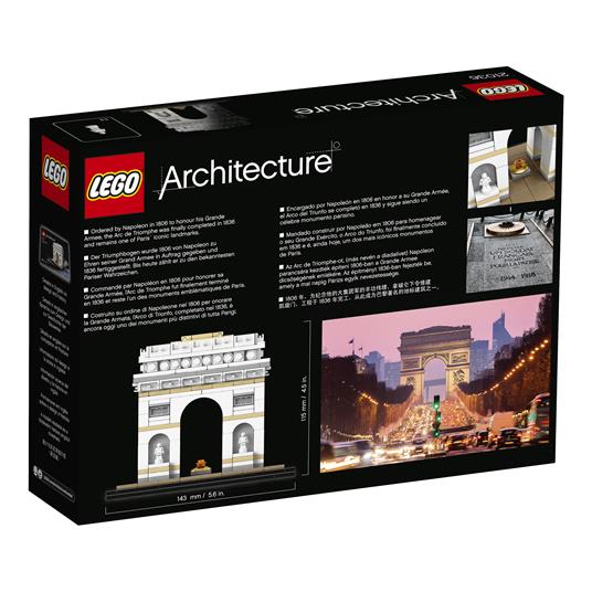 LEGO Architecture (21036). Arco di Trionfo - 11
