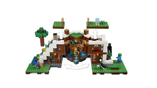 LEGO Minecraft (21134). La base alla cascata - 3