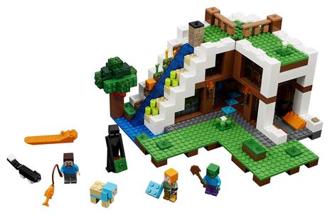 LEGO Minecraft (21134). La base alla cascata - 4