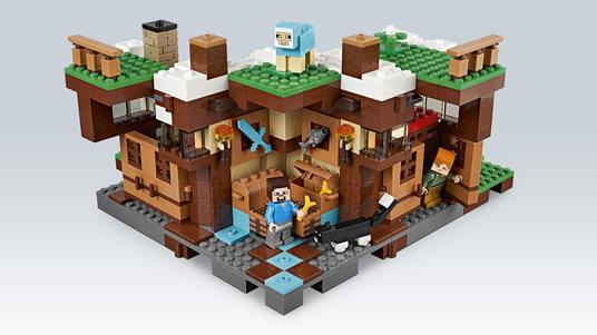 LEGO Minecraft (21134). La base alla cascata - 7