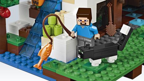 LEGO Minecraft (21134). La base alla cascata - 8