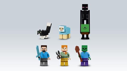 LEGO Minecraft (21134). La base alla cascata - 11