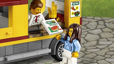 LEGO City Great Vehicles (60150). Furgone delle pizze - 8