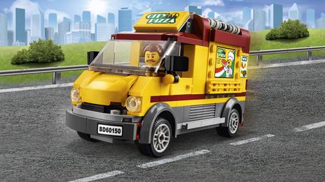 LEGO City Great Vehicles (60150). Furgone delle pizze - 10