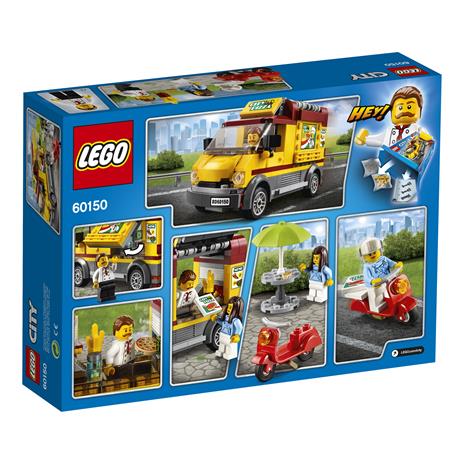 LEGO City Great Vehicles (60150). Furgone delle pizze - 11