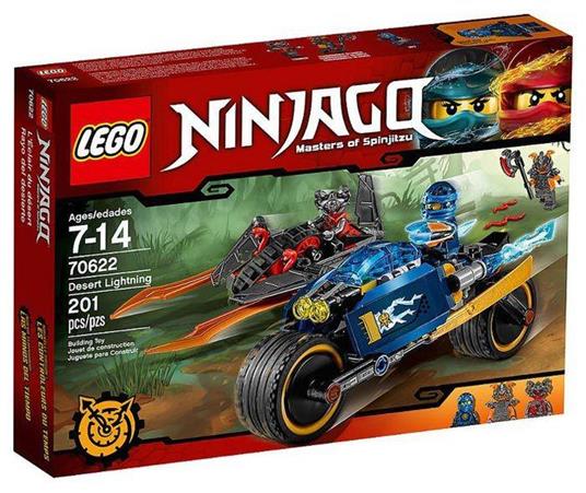 LEGO Ninjago (70622). Fulmine del deserto