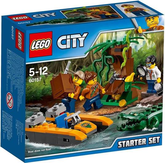 LEGO City In/Out 2017 (60157). Starter set della Giungla - 2