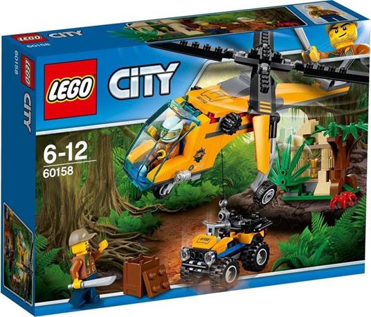 LEGO City In/Out 2017 (60158). Elicottero da carico della giungla - 3