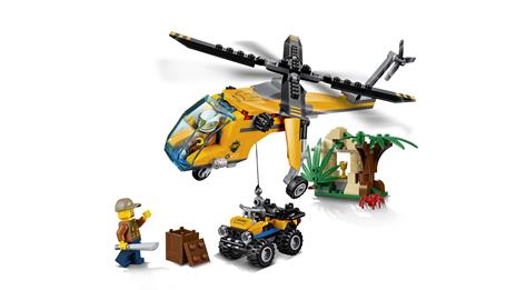 LEGO City In/Out 2017 (60158). Elicottero da carico della giungla - 12