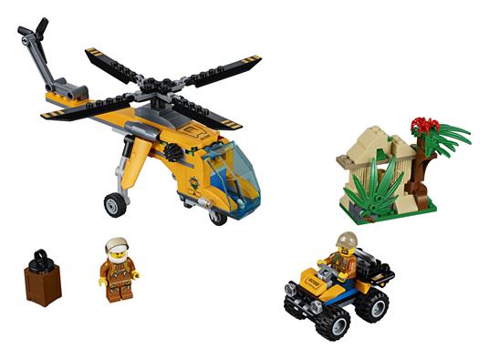 LEGO City In/Out 2017 (60158). Elicottero da carico della giungla - 4