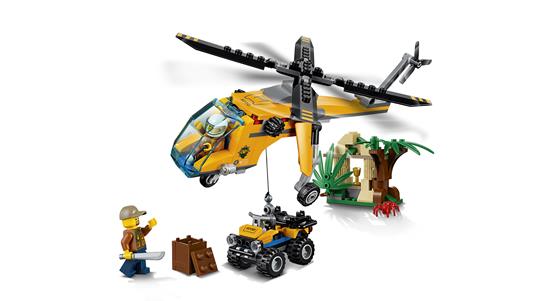 LEGO City In/Out 2017 (60158). Elicottero da carico della giungla - 13