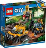 LEGO City In/Out 2017 (60159). Missione nella giungla con il semicingolato