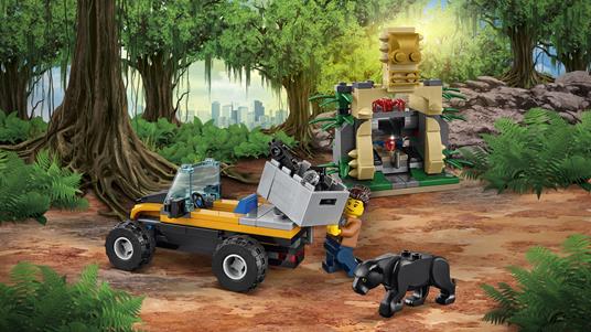 LEGO City In/Out 2017 (60159). Missione nella giungla con il semicingolato - 10