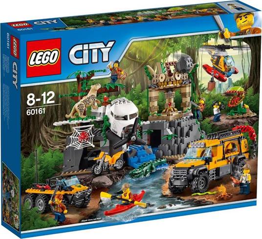 LEGO City In/Out 2017 (60161). Sito di esplorazione nella giungla
