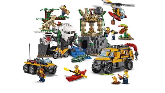 LEGO City In/Out 2017 (60161). Sito di esplorazione nella giungla - 10