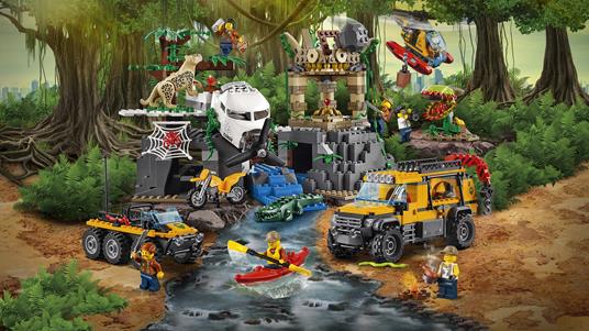 LEGO City In/Out 2017 (60161). Sito di esplorazione nella giungla - 12