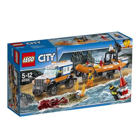 LEGO City Coast Guard (60165). Unità di risposta con il fuoristrada 4x4