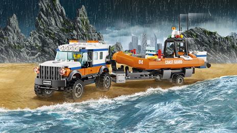 LEGO City Coast Guard (60165). Unità di risposta con il fuoristrada 4x4 - 8