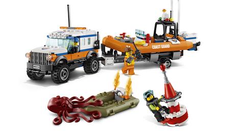 LEGO City Coast Guard (60165). Unità di risposta con il fuoristrada 4x4 - 8