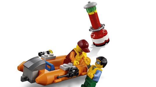 Personaggio Lego City Guardia Costiera pilota medico paramedici cty081 7903 