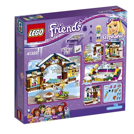 LEGO Friends (41322). La pista di pattinaggio del villaggio invernale - 11