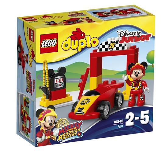 LEGO Duplo Disney (10843). Auto sportiva di Topolino