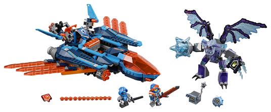 LEGO Nexo Knights (70351). Il Falcon Fighter di Clay - 4