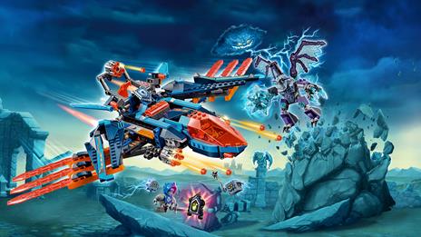 LEGO Nexo Knights (70351). Il Falcon Fighter di Clay - 5