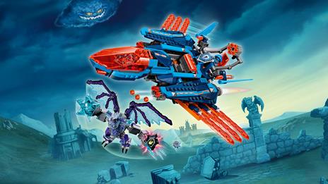 LEGO Nexo Knights (70351). Il Falcon Fighter di Clay - 6