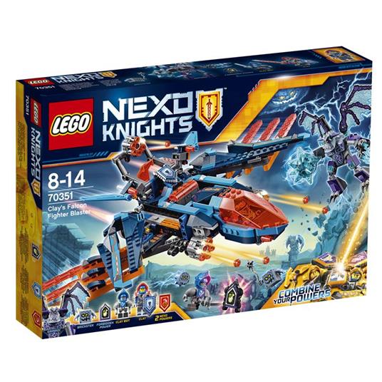 LEGO Nexo Knights (70351). Il Falcon Fighter di Clay - 6