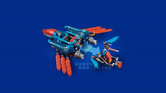 LEGO Nexo Knights (70351). Il Falcon Fighter di Clay - 9