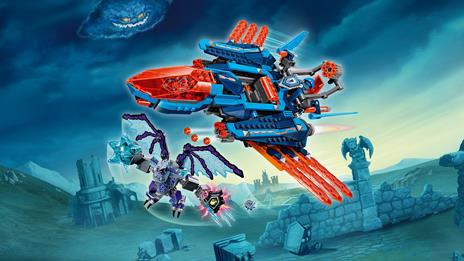 LEGO Nexo Knights (70351). Il Falcon Fighter di Clay - 10