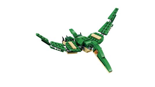 LEGO Creator 31058 Dinosauro, Giocattolo 3 in 1, Set con T-rex, Triceratopo e Pterodattilo, Giochi per Bambini dai 7 Anni - 12