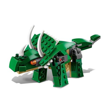 LEGO Creator 31058 Dinosauro, Giocattolo 3 in 1, Set con T-rex, Triceratopo e Pterodattilo, Giochi per Bambini dai 7 Anni - 6