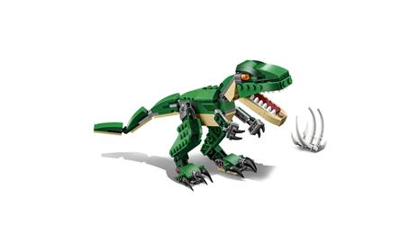 LEGO Creator 31058 Dinosauro, Giocattolo 3 in 1, Set con T-rex, Triceratopo e Pterodattilo, Giochi per Bambini dai 7 Anni - 10