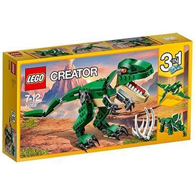 LEGO Creator 31058 Dinosauro, Giocattolo 3 in 1, Set con T-rex, Triceratopo e Pterodattilo, Giochi per Bambini dai 7 Anni - 2