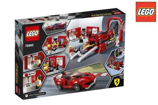 LEGO Speed Champions (75882). Ferrari FXX K e galleria del vento